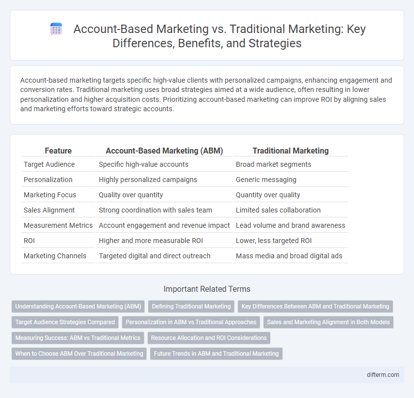 Account-Based Marketing vs. Traditional Marketing: Key Differences, Benefits, and Strategies