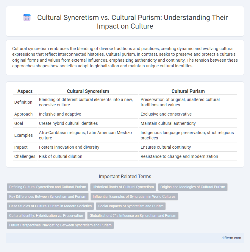 Cultural Syncretism vs. Cultural Purism: Understanding Their Impact on Culture
