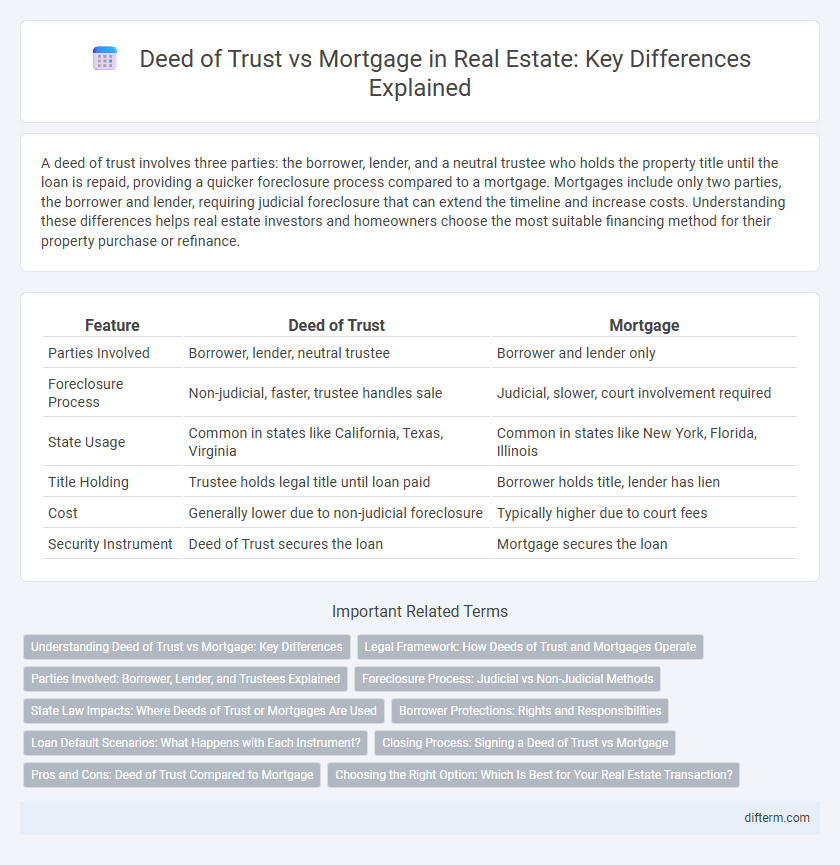 Deed of Trust vs Mortgage in Real Estate: Key Differences Explained