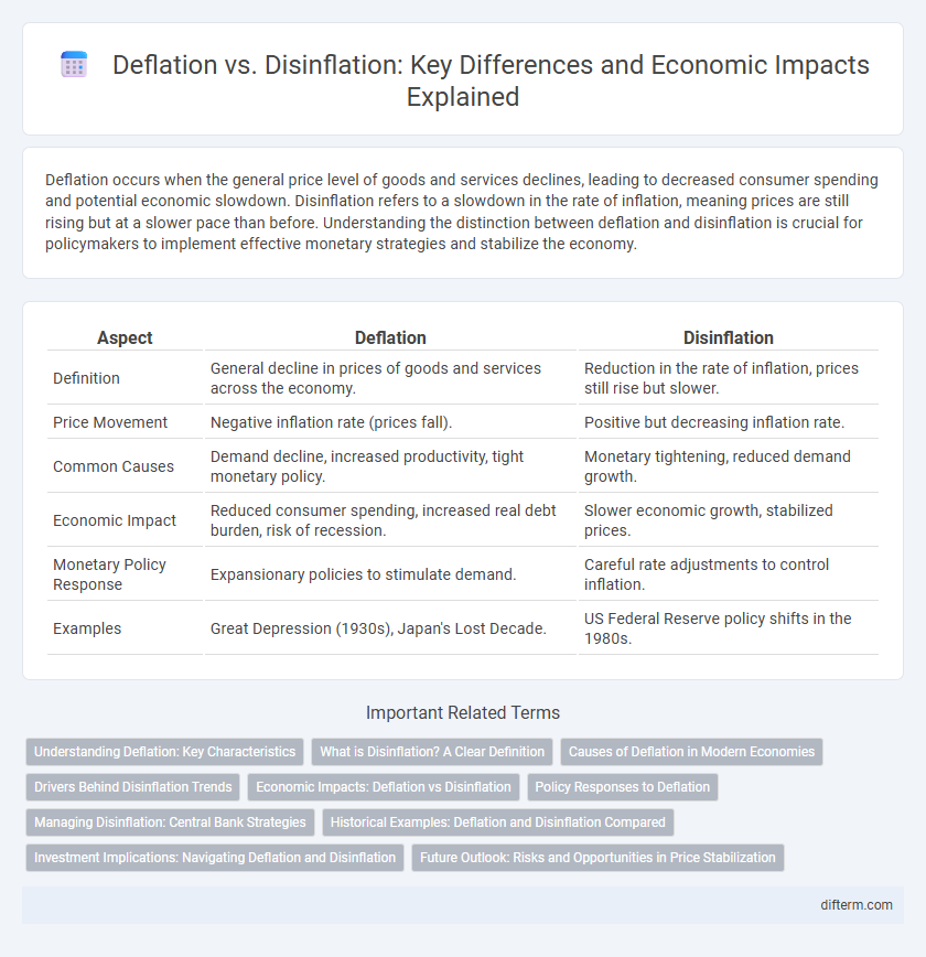 Deflation vs. Disinflation: Key Differences and Economic Impacts Explained