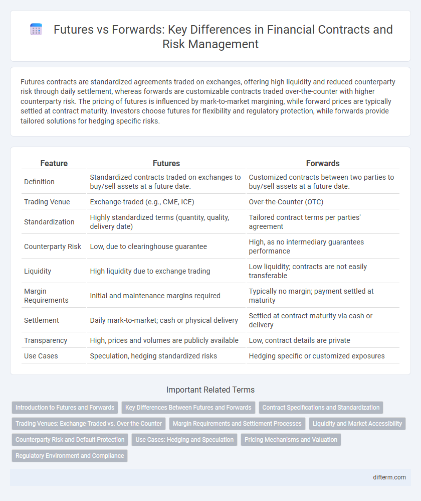 Futures vs Forwards: Key Differences in Financial Contracts and Risk Management