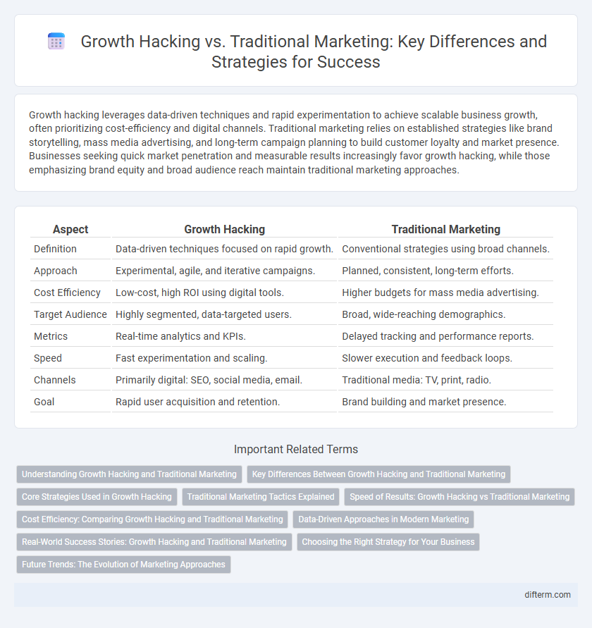 Growth Hacking vs. Traditional Marketing: Key Differences and Strategies for Success