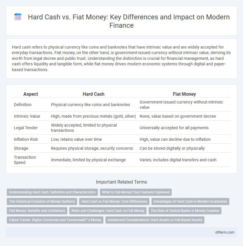 Hard Cash vs. Fiat Money: Key Differences and Impact on Modern Finance