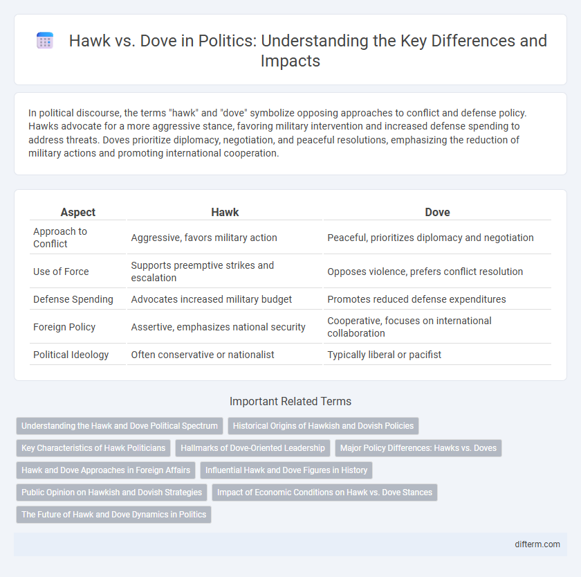 Hawk vs. Dove in Politics: Understanding the Key Differences and Impacts