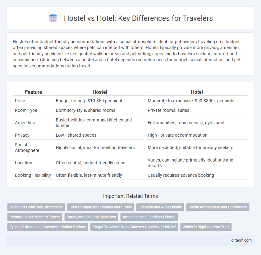 Hostel vs Hotel: Key Differences for Travelers
