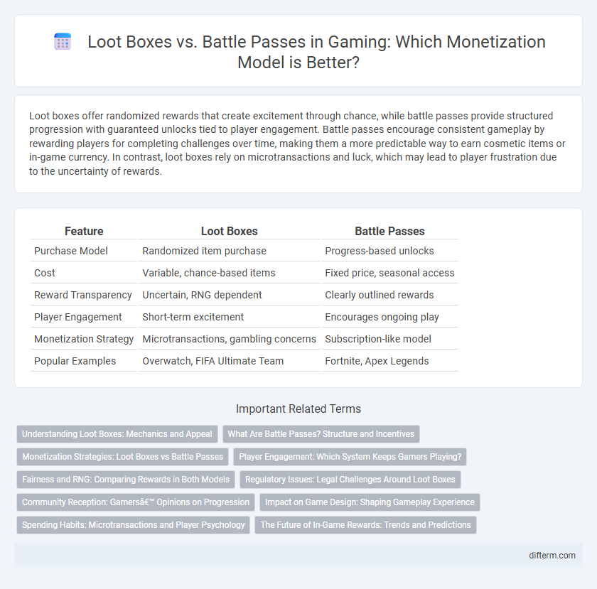 Loot Boxes vs. Battle Passes in Gaming: Which Monetization Model is Better?