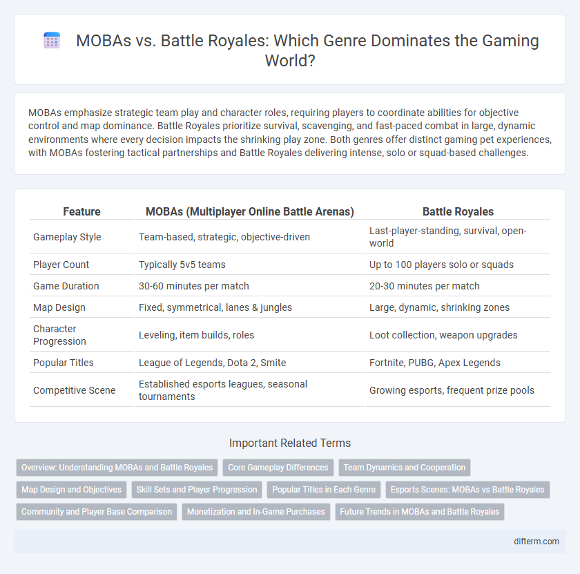 MOBAs vs. Battle Royales: Which Genre Dominates the Gaming World?