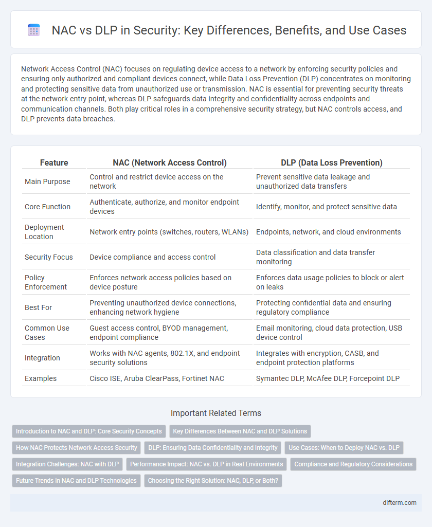 NAC vs DLP in Security: Key Differences, Benefits, and Use Cases