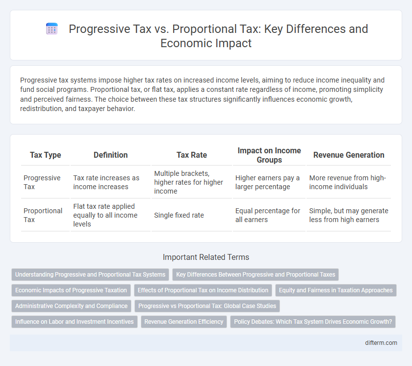 Progressive Tax vs. Proportional Tax: Key Differences and Economic Impact