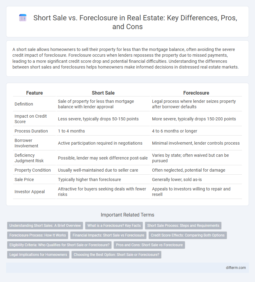 Short Sale vs. Foreclosure in Real Estate: Key Differences, Pros, and Cons