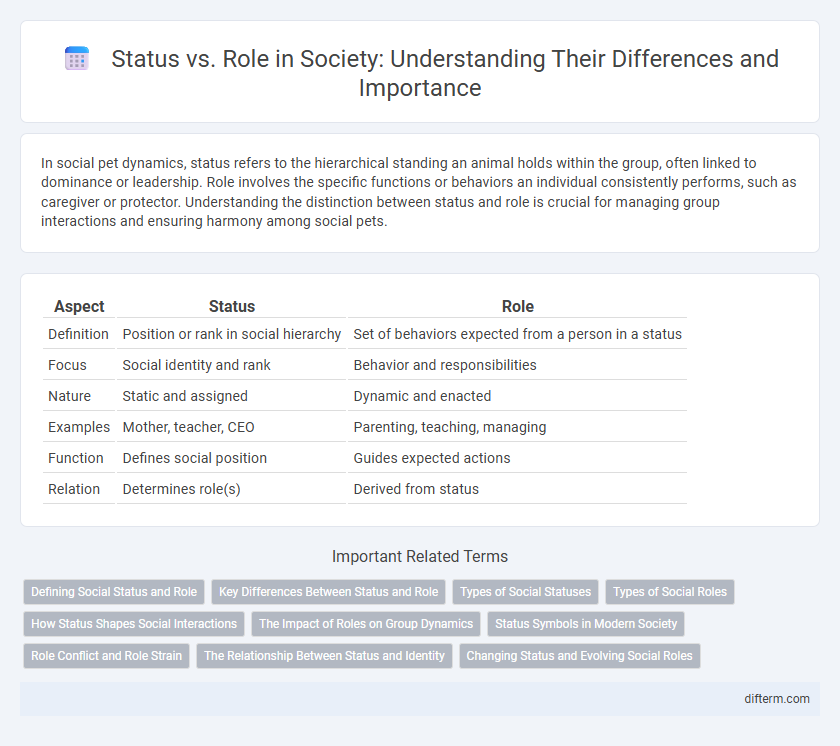 Status vs. Role in Society: Understanding Their Differences and Importance