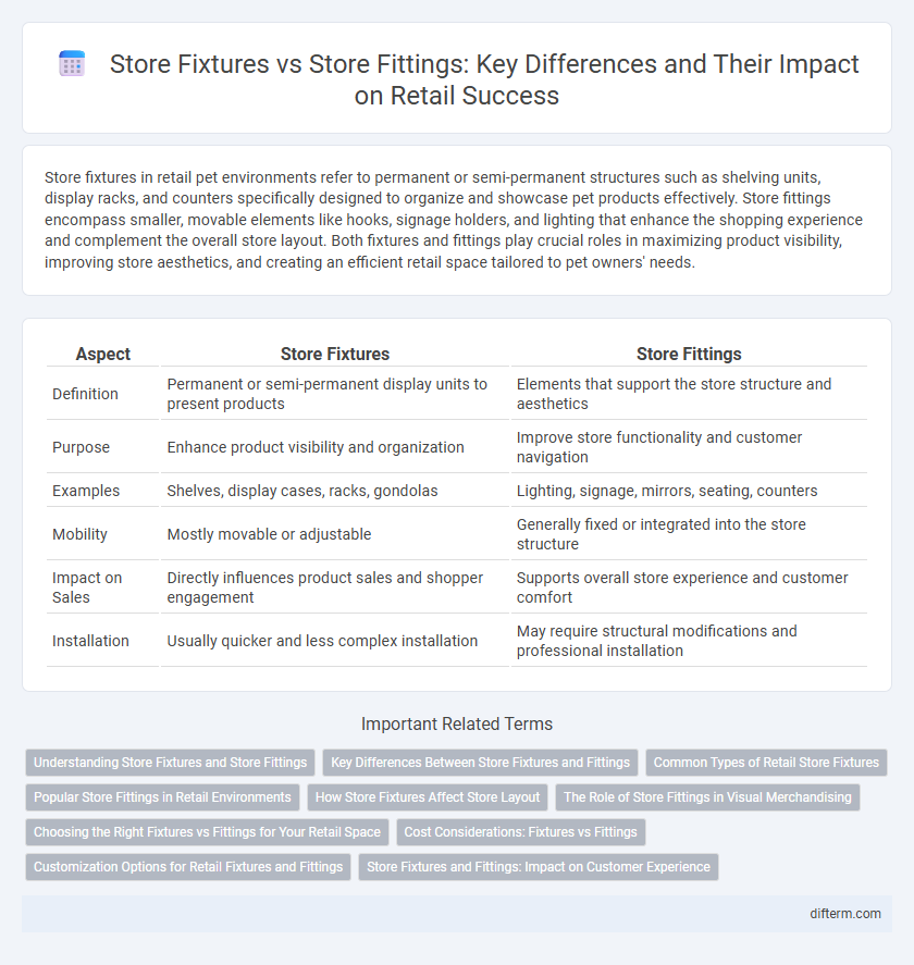 Store Fixtures vs Store Fittings: Key Differences and Their Impact on Retail Success