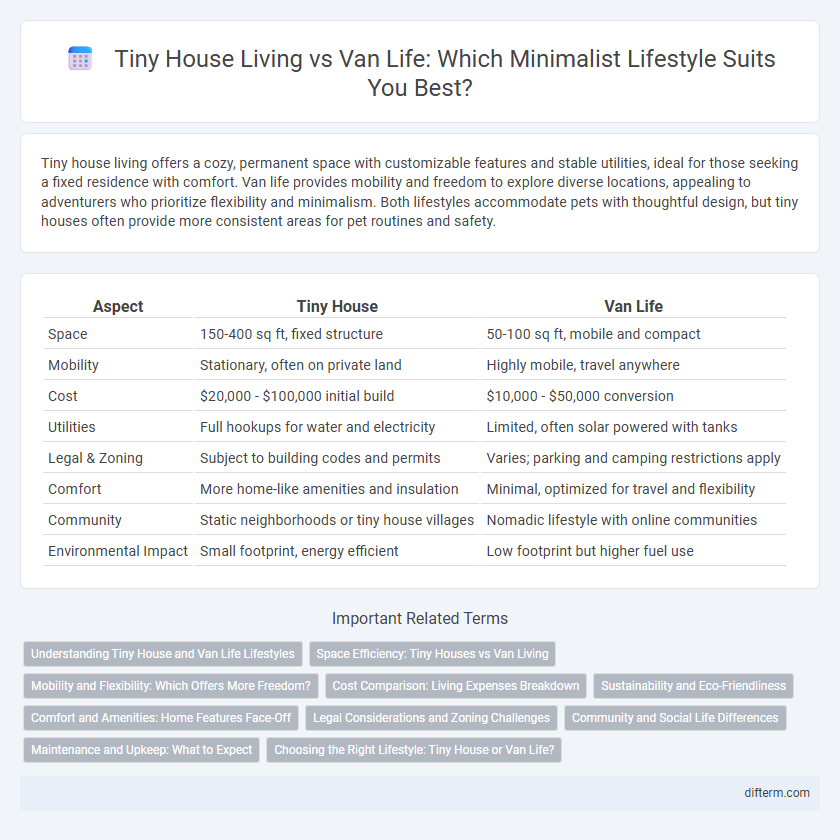 Tiny House Living vs Van Life: Which Minimalist Lifestyle Suits You Best?