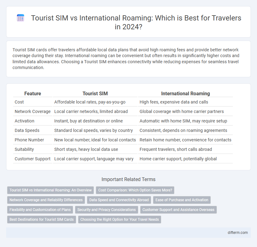 Tourist SIM vs International Roaming: Which is Best for Travelers in 2024?