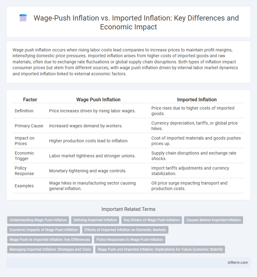 Wage-Push Inflation vs. Imported Inflation: Key Differences and Economic Impact