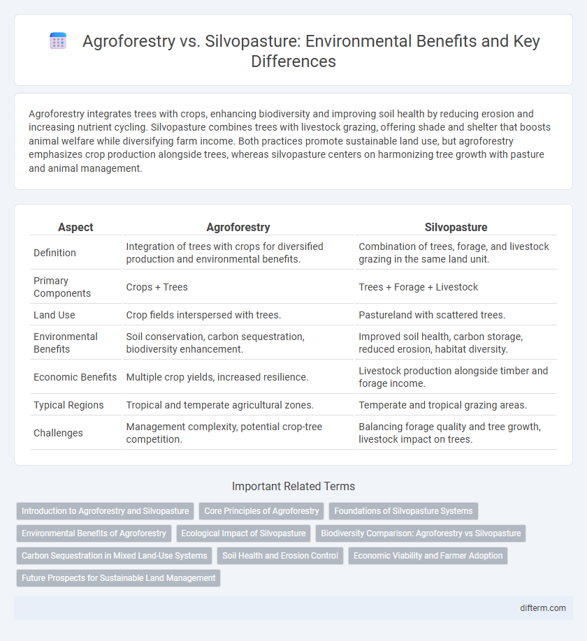 Agroforestry vs. Silvopasture: Environmental Benefits and Key Differences