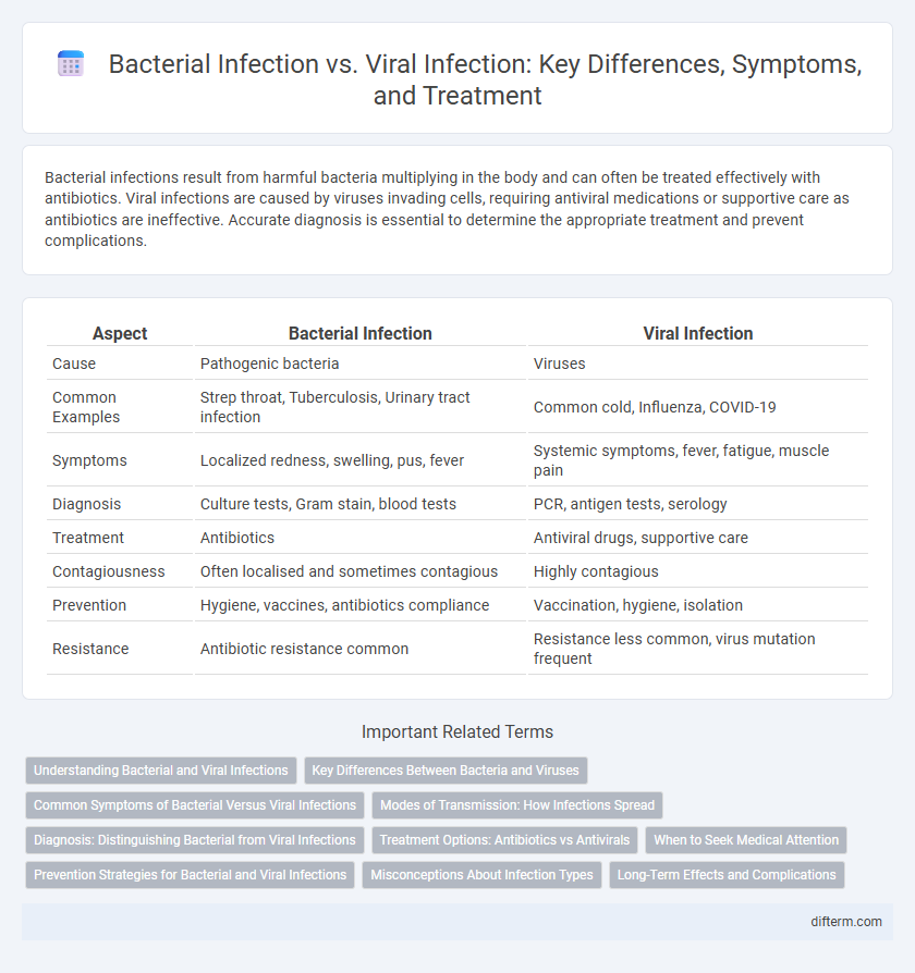 Bacterial Infection vs. Viral Infection: Key Differences, Symptoms, and Treatment