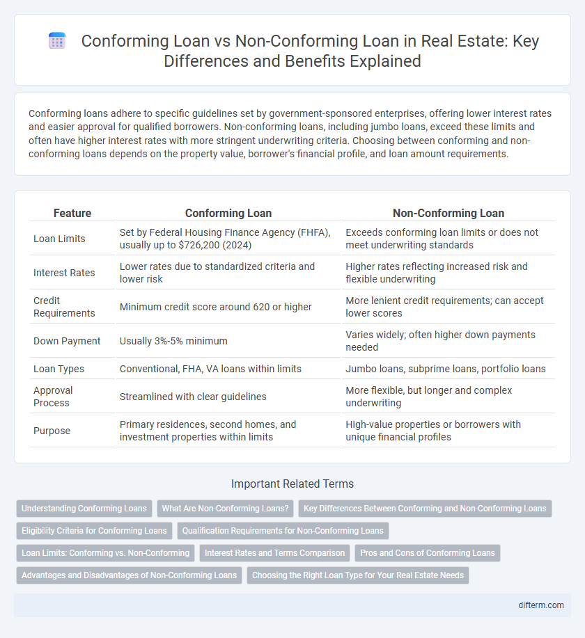 Conforming Loan vs Non-Conforming Loan in Real Estate: Key Differences and Benefits Explained