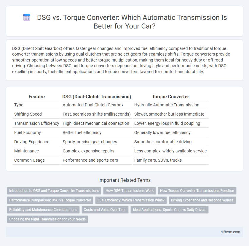 DSG vs. Torque Converter: Which Automatic Transmission Is Better for Your Car?
