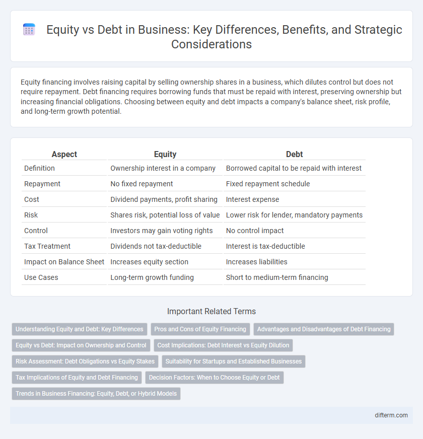 Equity vs Debt in Business: Key Differences, Benefits, and Strategic Considerations