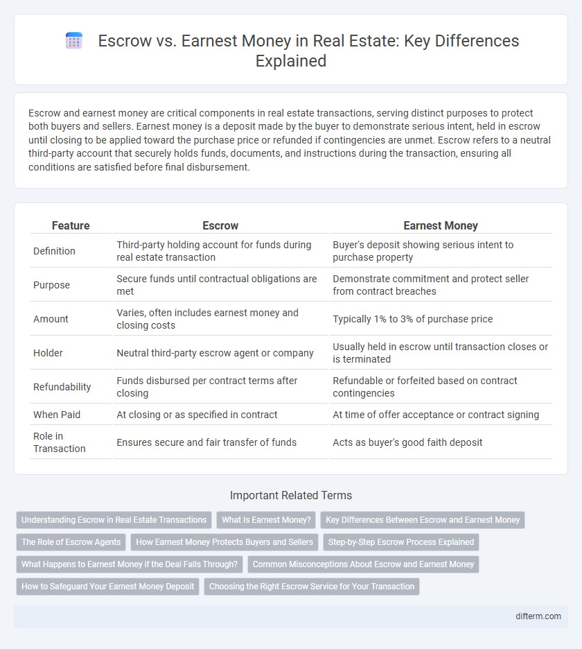 Escrow vs. Earnest Money in Real Estate: Key Differences Explained