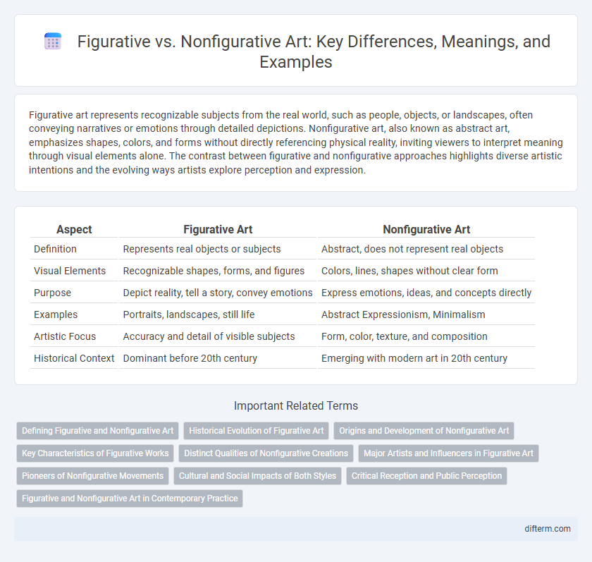 Figurative vs. Nonfigurative Art: Key Differences, Meanings, and Examples
