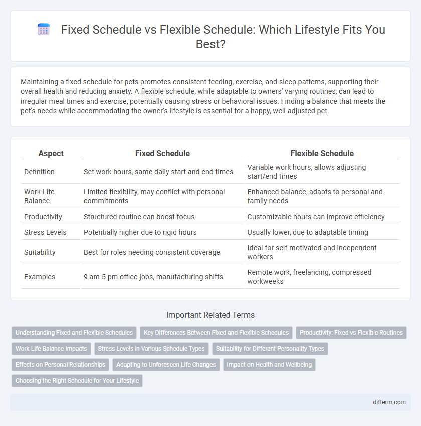 Fixed Schedule vs Flexible Schedule: Which Lifestyle Fits You Best?