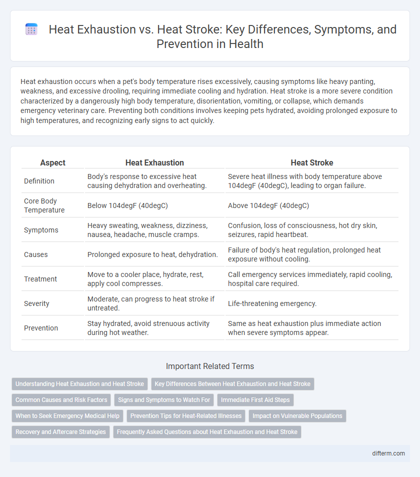 Heat Exhaustion vs. Heat Stroke: Key Differences, Symptoms, and Prevention in Health