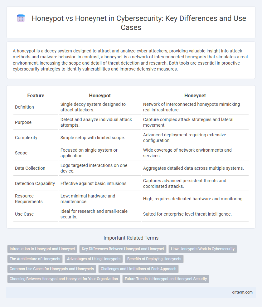 Honeypot vs Honeynet in Cybersecurity: Key Differences and Use Cases