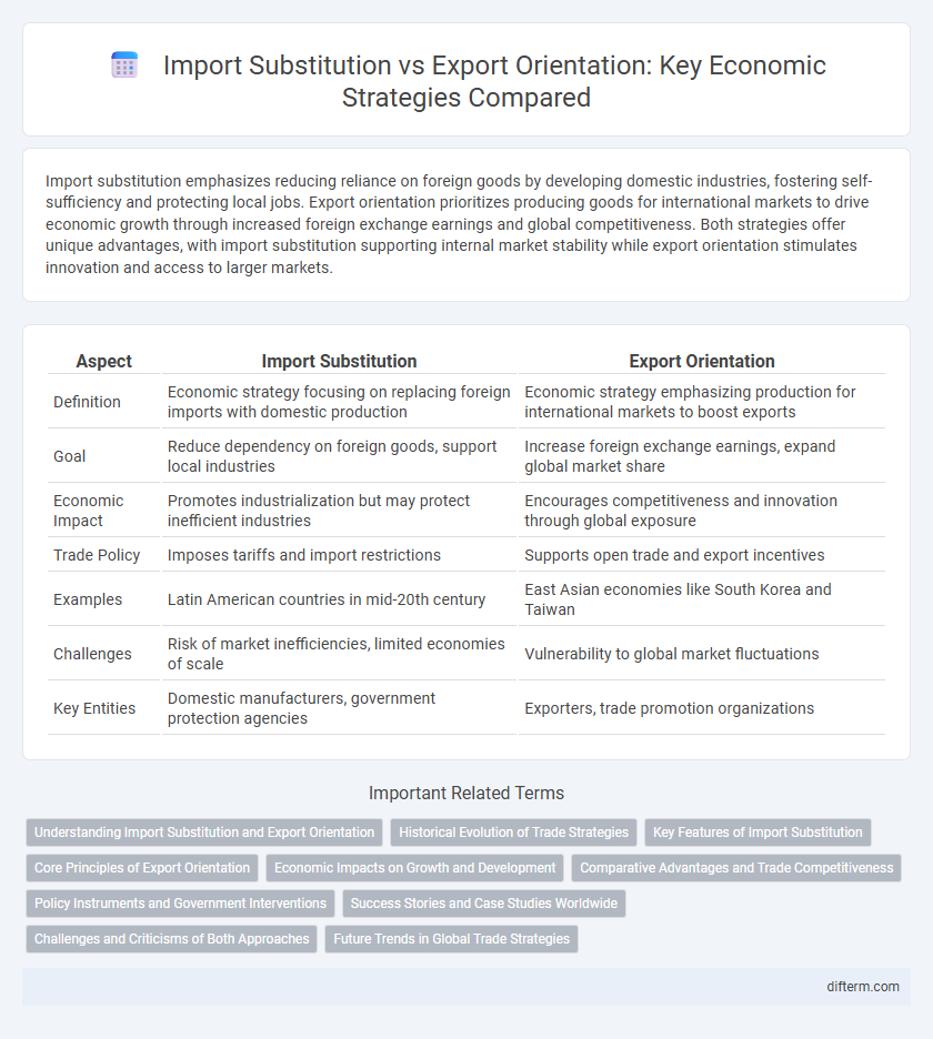 Import Substitution vs Export Orientation: Key Economic Strategies Compared