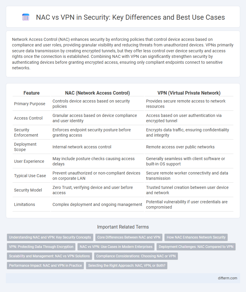 NAC vs VPN in Security: Key Differences and Best Use Cases