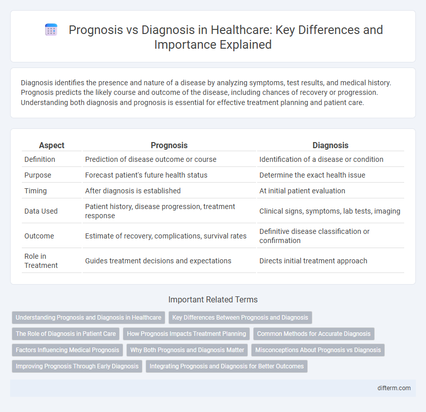 Prognosis vs Diagnosis in Healthcare: Key Differences and Importance Explained