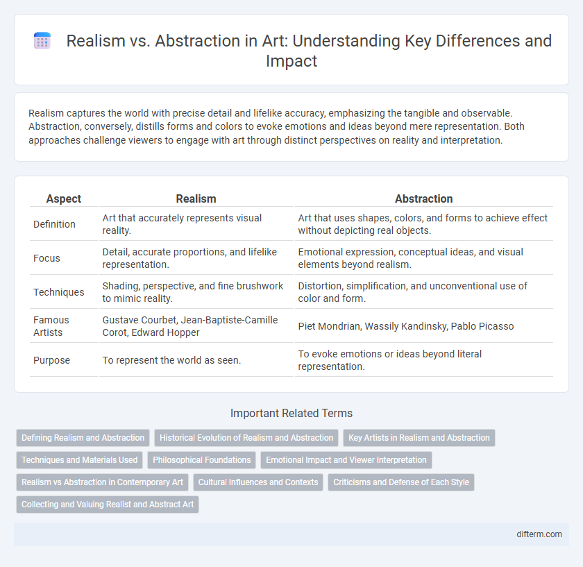 Realism vs. Abstraction in Art: Understanding Key Differences and Impact