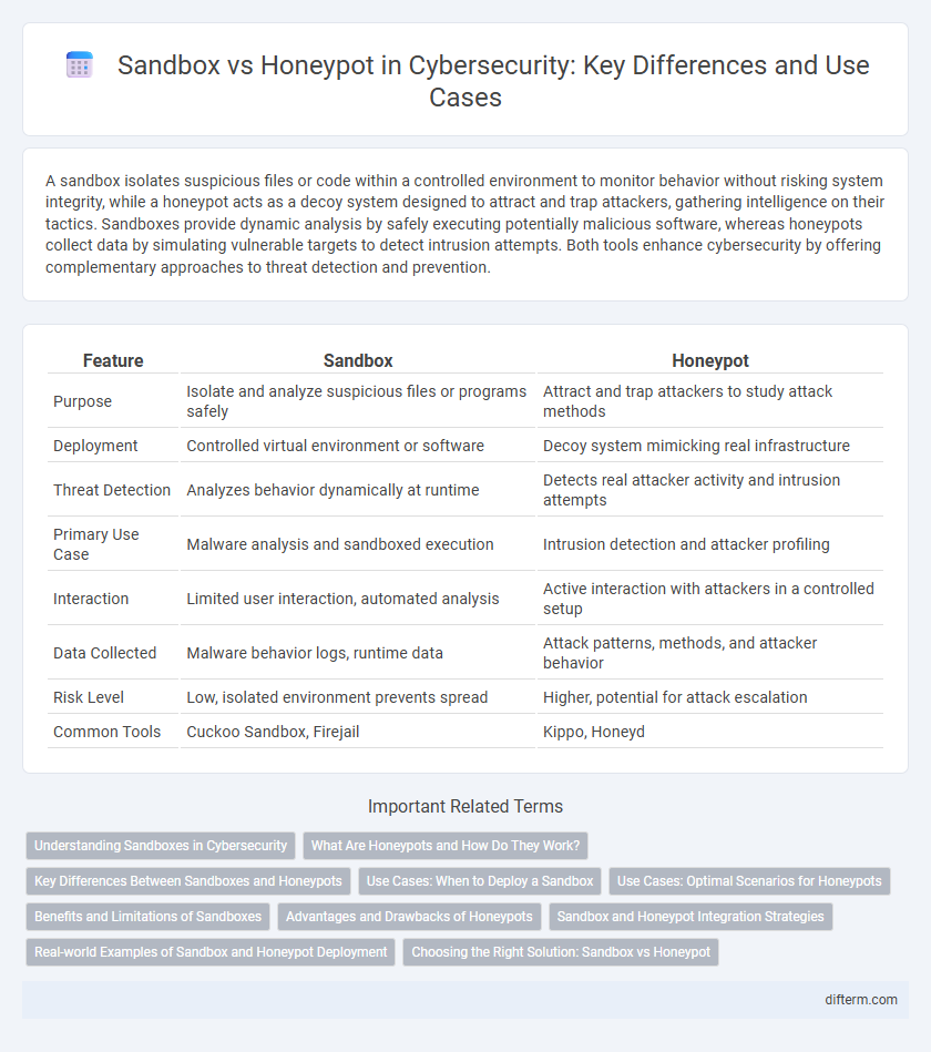 Sandbox vs Honeypot in Cybersecurity: Key Differences and Use Cases