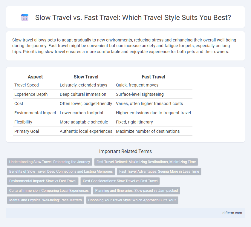Slow Travel vs. Fast Travel: Which Travel Style Suits You Best?