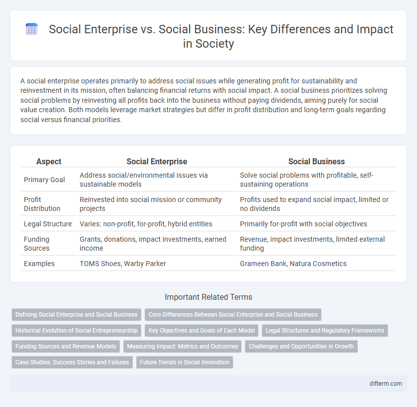 Social Enterprise vs. Social Business: Key Differences and Impact in Society