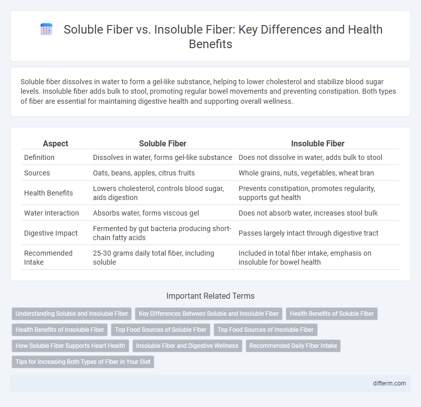 Soluble Fiber vs. Insoluble Fiber: Key Differences and Health Benefits