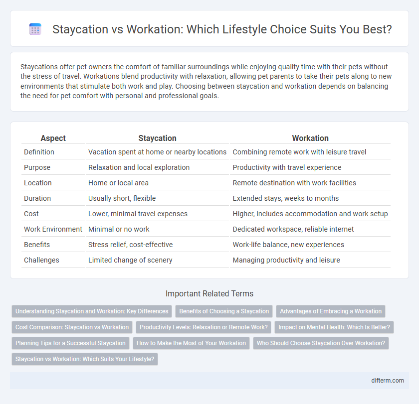 Staycation vs Workation: Which Lifestyle Choice Suits You Best?
