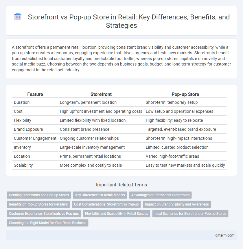 Storefront vs Pop-up Store in Retail: Key Differences, Benefits, and Strategies