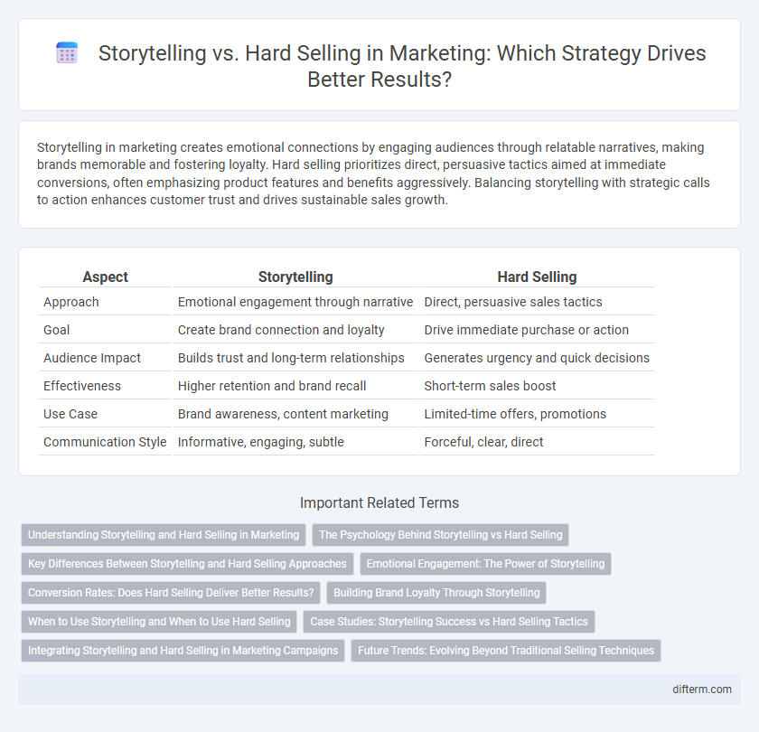 Storytelling vs. Hard Selling in Marketing: Which Strategy Drives Better Results?