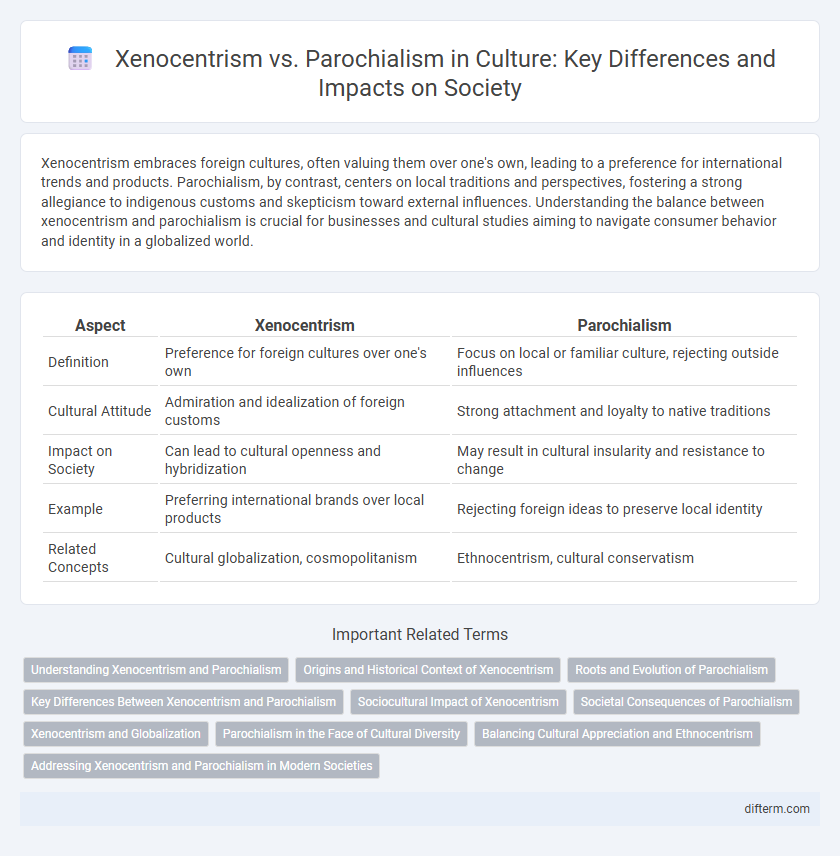 Xenocentrism vs. Parochialism in Culture: Key Differences and Impacts on Society
