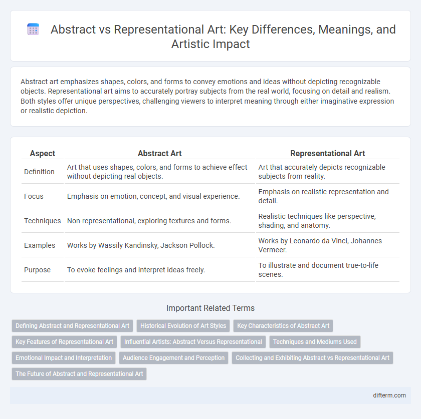 Abstract vs Representational Art: Key Differences, Meanings, and Artistic Impact