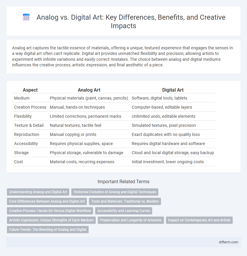 Analog vs. Digital Art: Key Differences, Benefits, and Creative Impacts