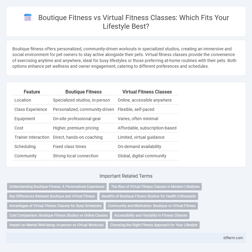 Boutique Fitness vs Virtual Fitness Classes: Which Fits Your Lifestyle Best?