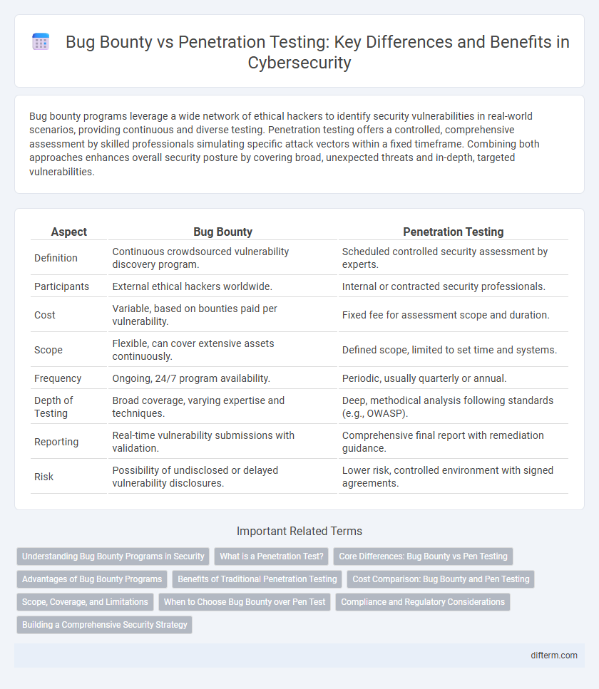 Bug Bounty vs Penetration Testing: Key Differences and Benefits in Cybersecurity