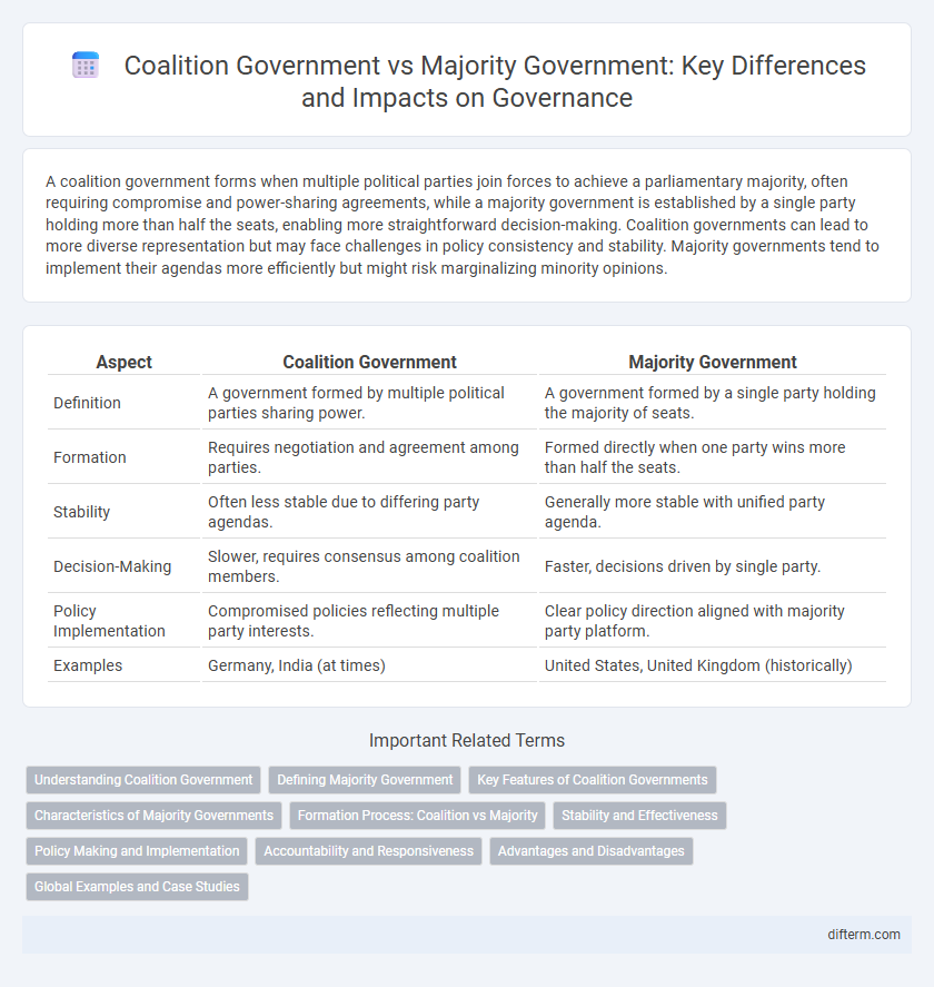 Coalition Government vs Majority Government: Key Differences and Impacts on Governance