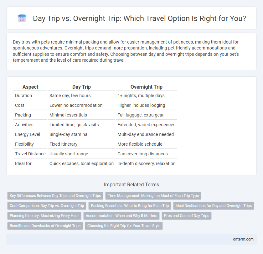 Day Trip vs. Overnight Trip: Which Travel Option Is Right for You?