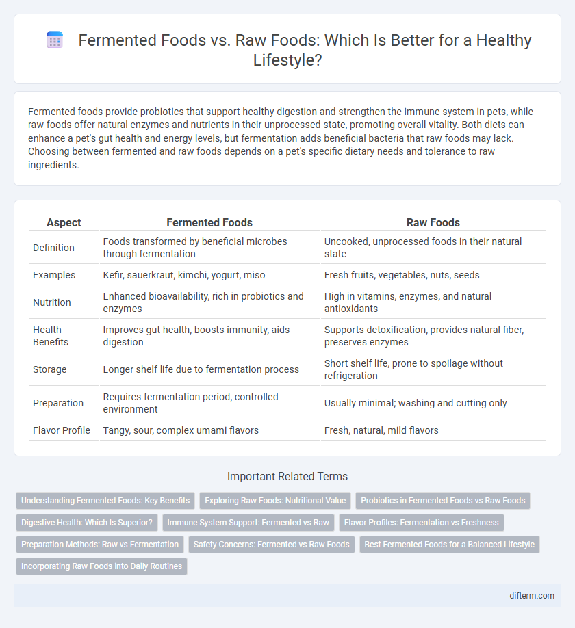 Fermented Foods vs. Raw Foods: Which Is Better for a Healthy Lifestyle?