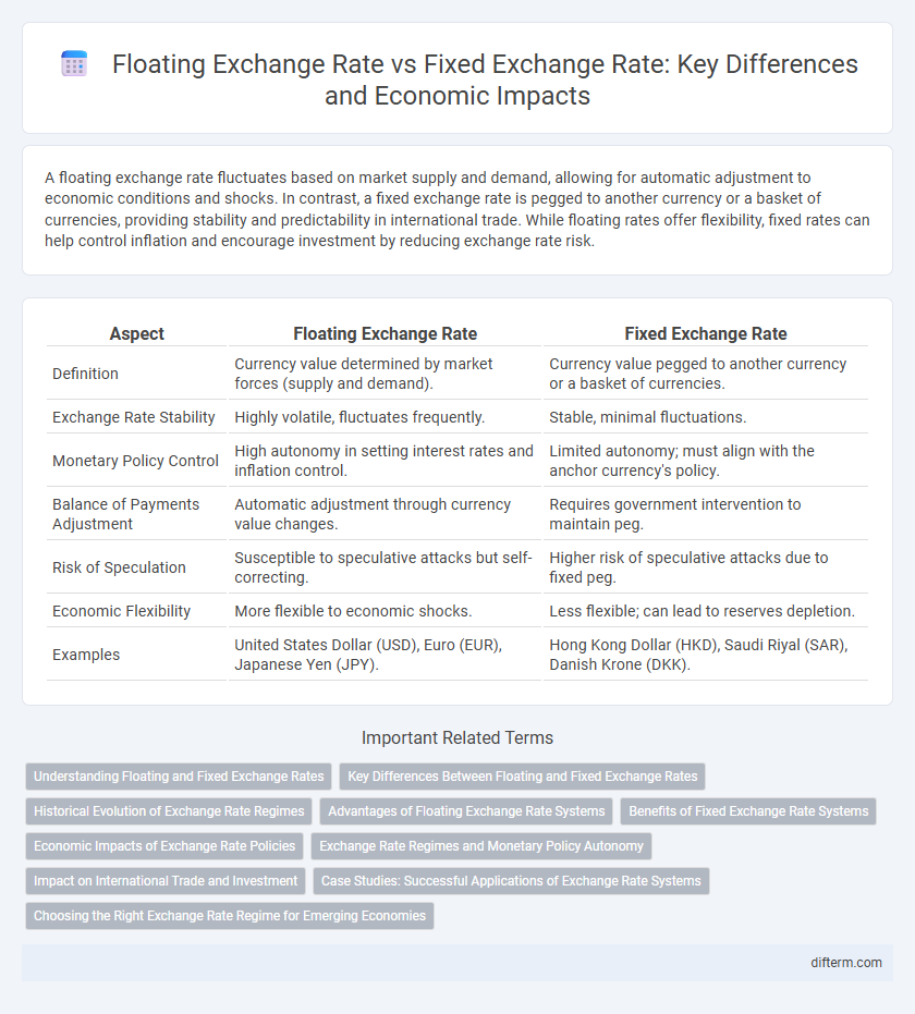 Floating Exchange Rate vs Fixed Exchange Rate: Key Differences and Economic Impacts