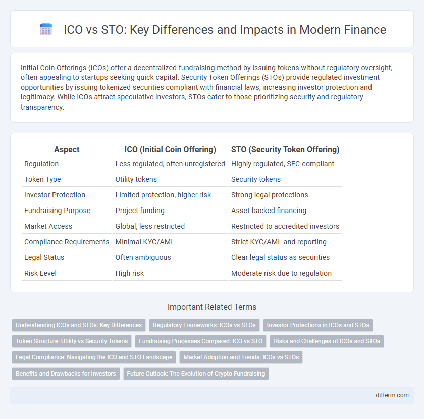 ICO vs STO: Key Differences and Impacts in Modern Finance